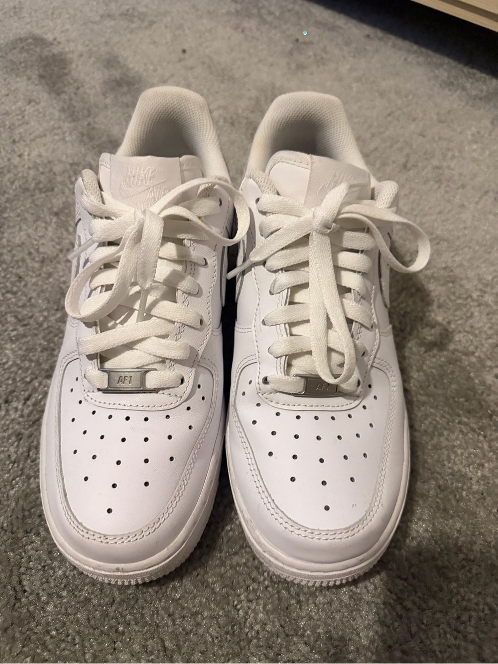 Nike White Low-Top Sneakers - White